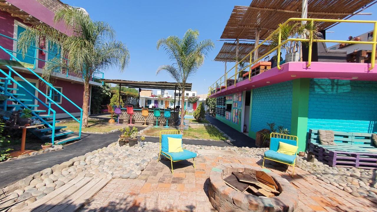 The Upcycled Hostel Huacachina Ica Exteriér fotografie